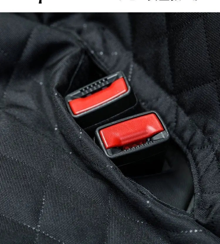 Dog Car Seat Cover Pet Travel Carrier Mattress Waterproof Dog Car Seat Protector With Middle Seat Armrest For Dogs